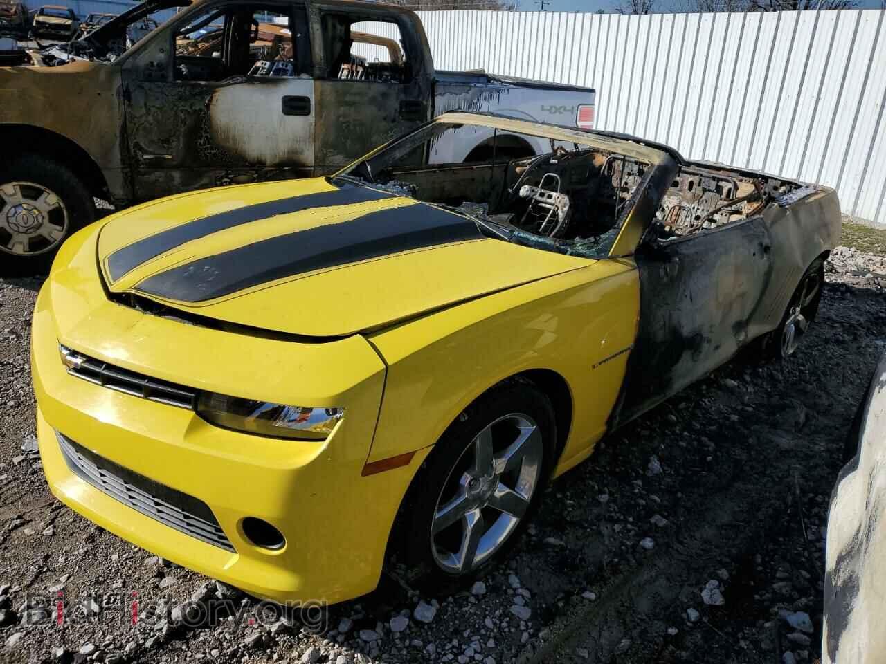 Photo 2G1FB3D30E9309418 - CHEVROLET CAMARO 2014