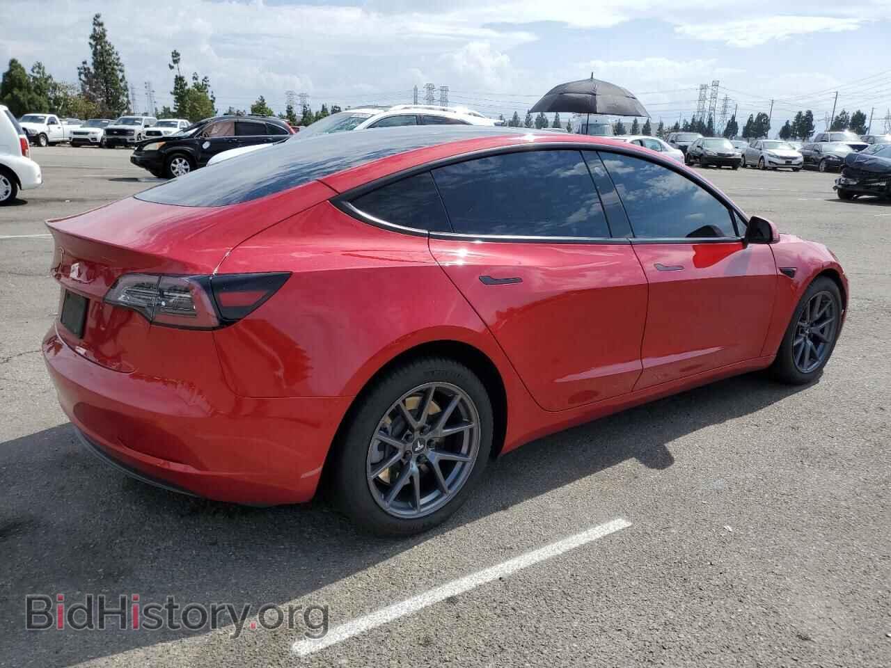 2021 TESLA MODEL 3 - VIN: 5YJ3E1EA9MF989543 - Фото 3