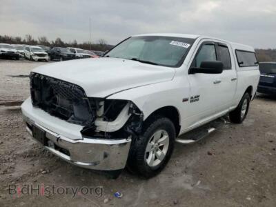 2018 RAM 1500 SLT, white — VIN 1C6RR7GT3JS338107, Copart