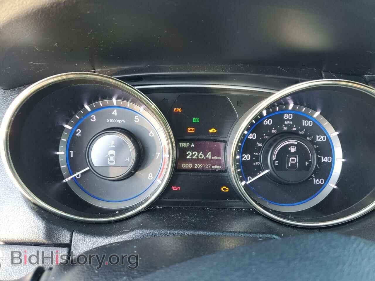 2012 HYUNDAI SONATA - VIN: 5NPEC4AC4CH479656 - Фото 9