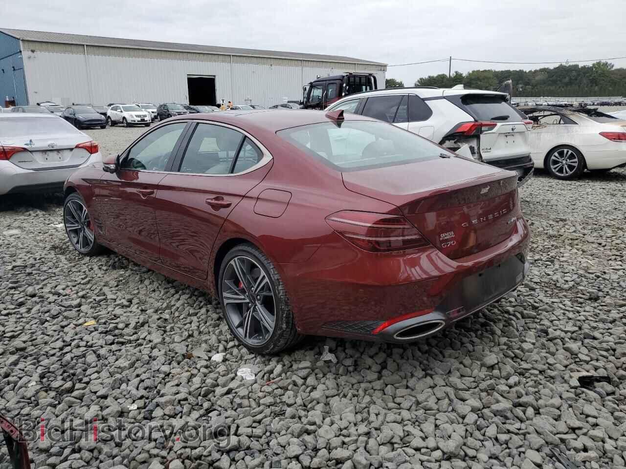 2025 GENESIS G70 - VIN: KMTG54SE6SU146836 - Фото 2
