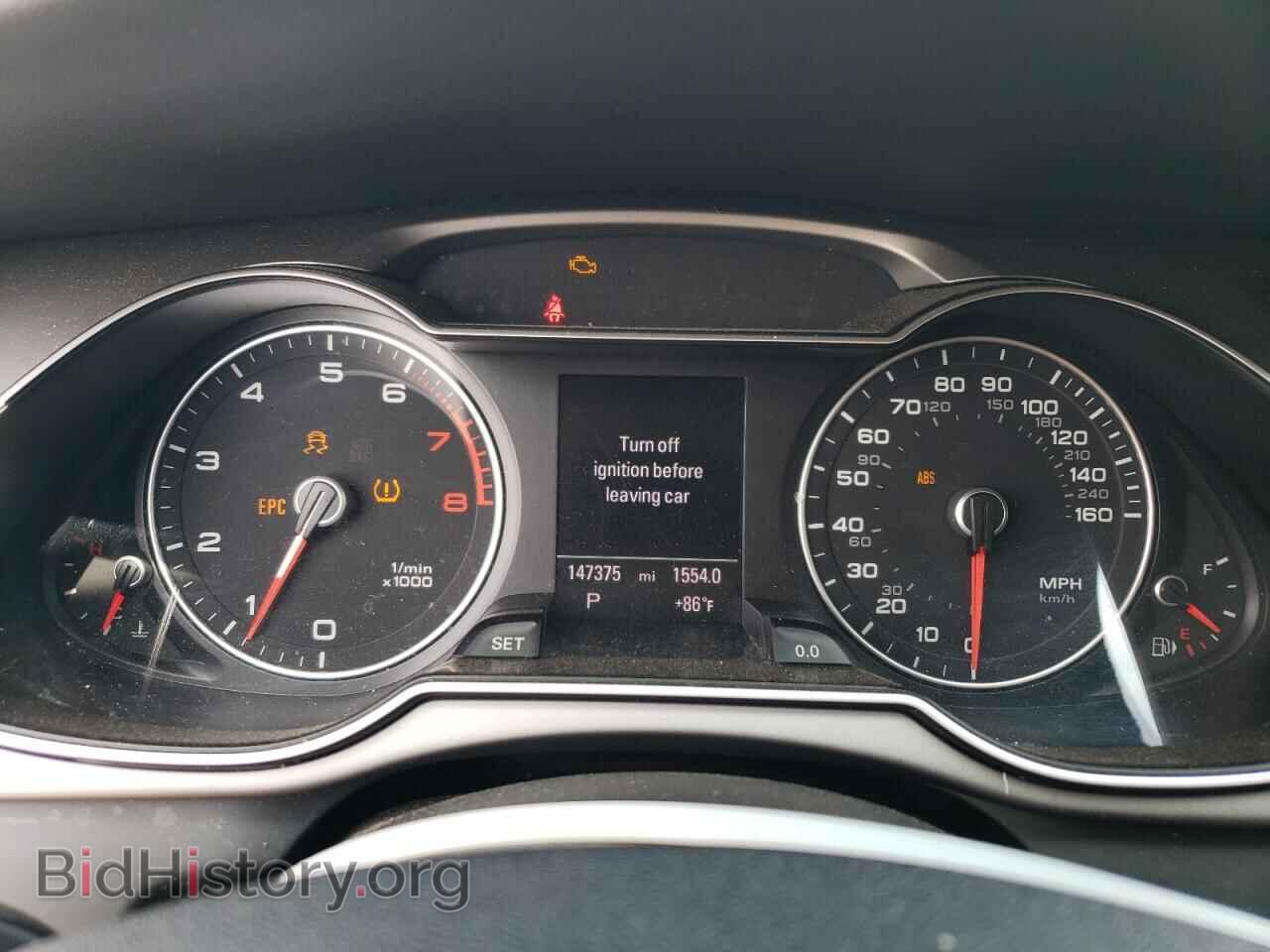 2013 AUDI A4 - VIN: WAUFFAFL5DN023604 - Фото 9
