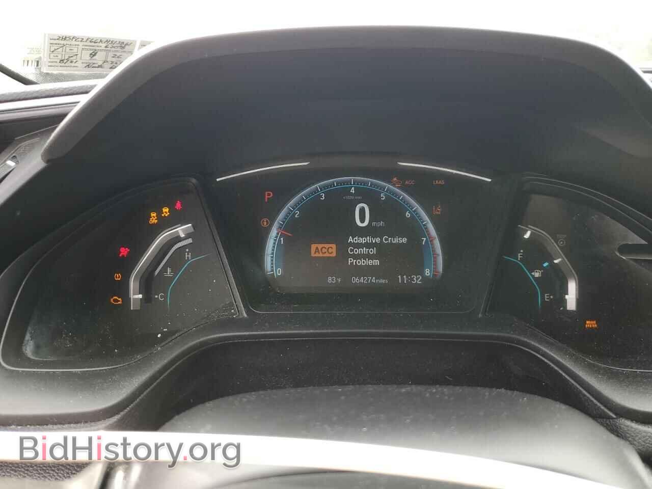 2019 HONDA CIVIC - VIN: 2HGFC2F66KH513861 - Фото 9