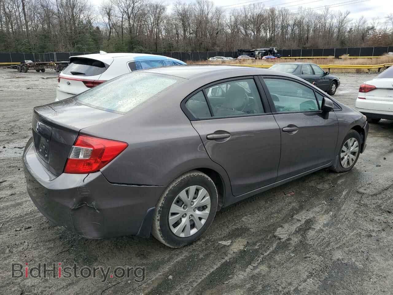 2012 HONDA CIVIC - VIN: 19XFB2F55CE052349 - Фото 3