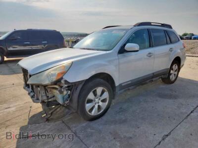 2011 Subaru OUTBACK 2.5I Limited, белый — VIN 4S4BRBLC1B3317475, Copart