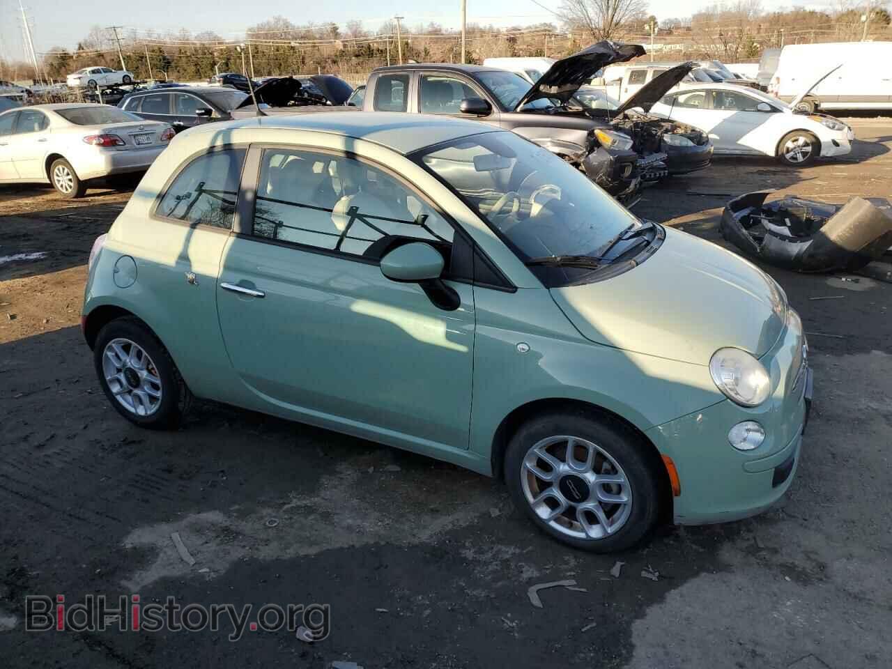 2013 FIAT 500 - VIN: 3C3CFFAR4DT739493 - Фото 4