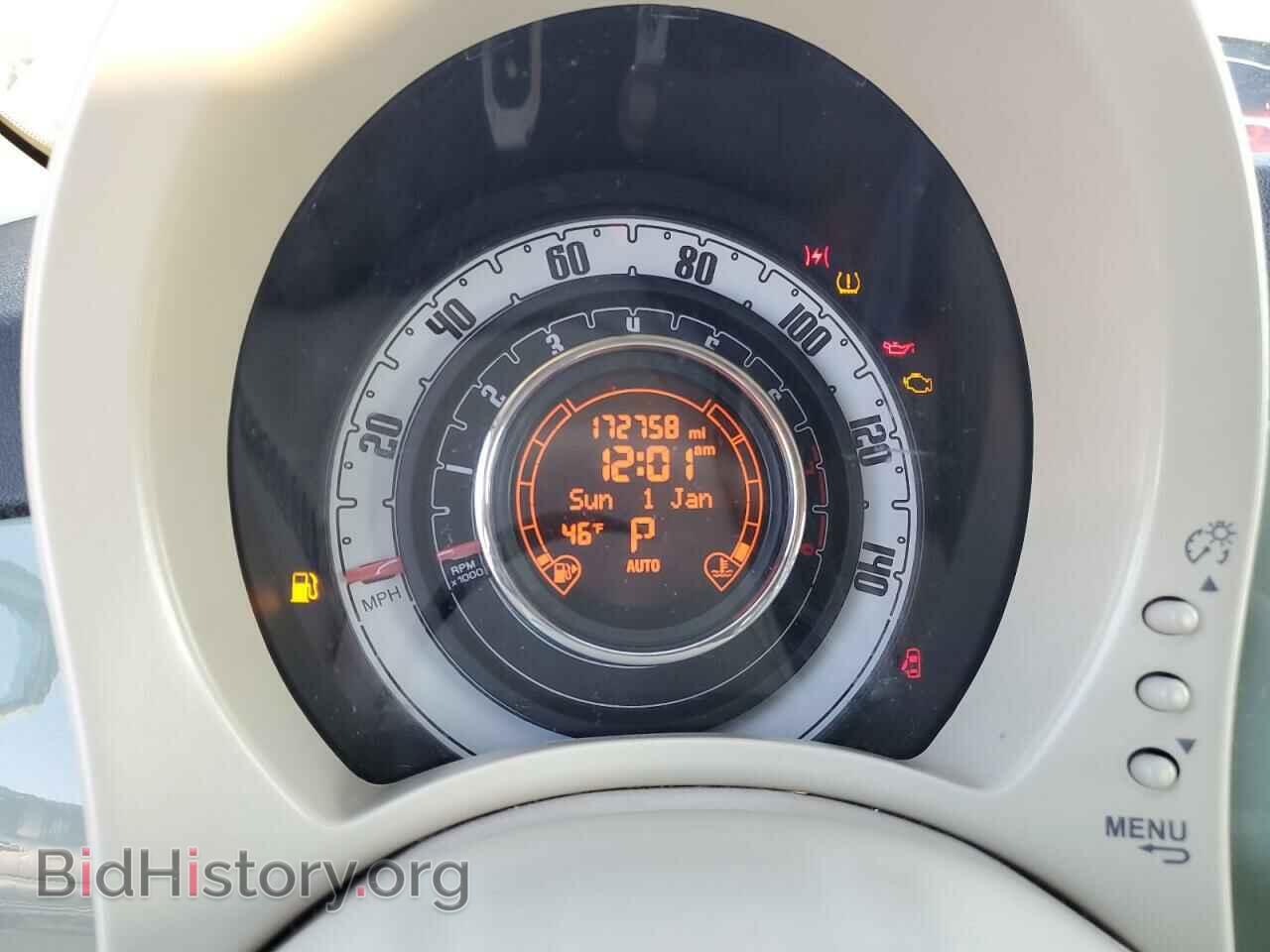2013 FIAT 500 - VIN: 3C3CFFAR4DT739493 - Фото 9