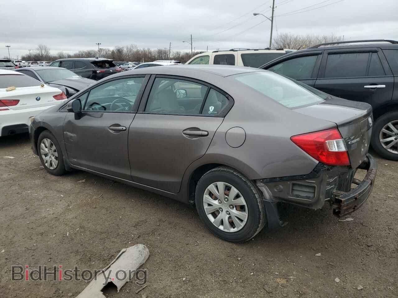 2012 HONDA CIVIC - VIN: 19XFB2F59CE014459 - Фото 2
