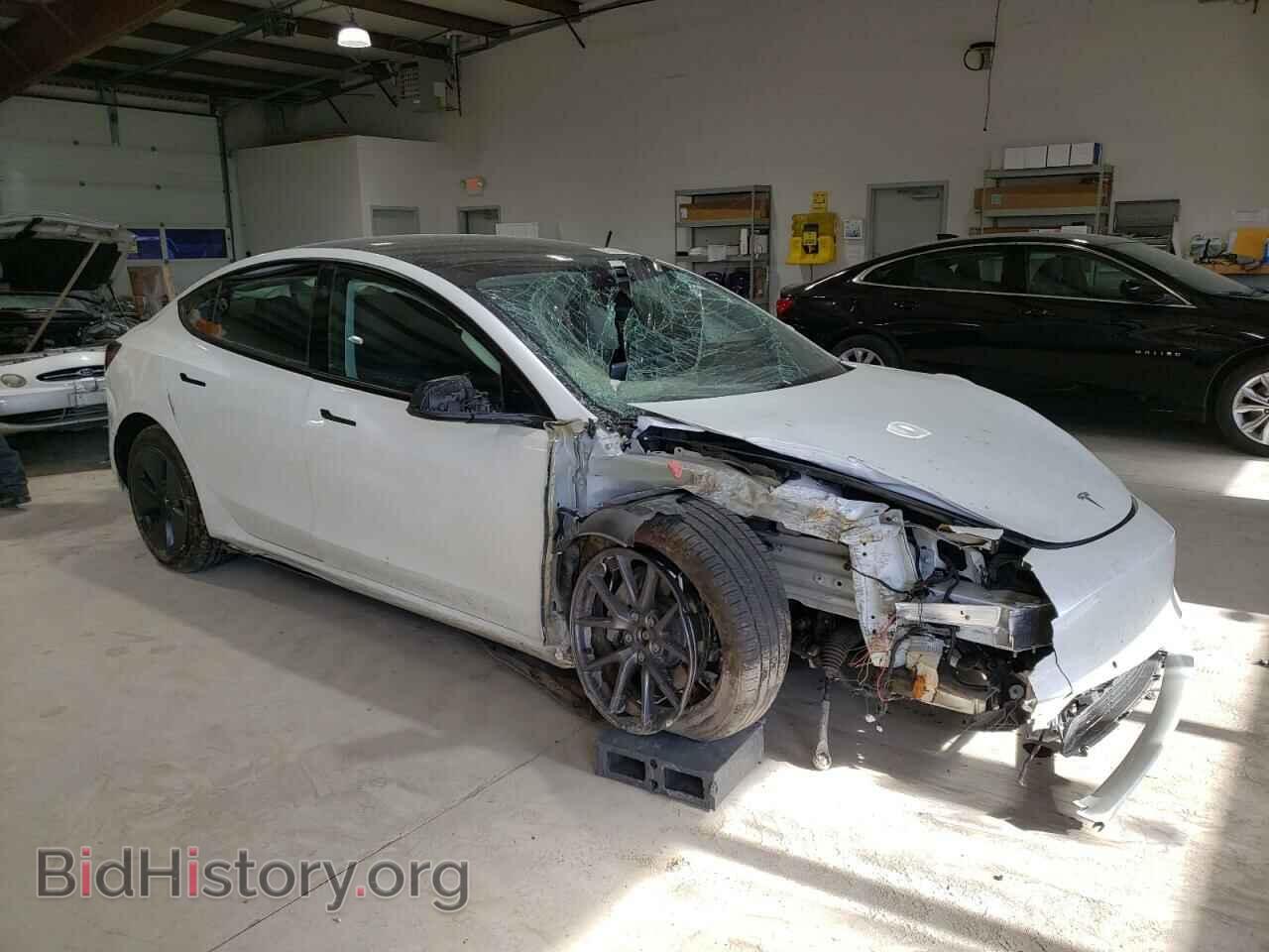 2022 TESLA MODEL 3 - VIN: 5YJ3E1EB0NF183875 - Фото 4