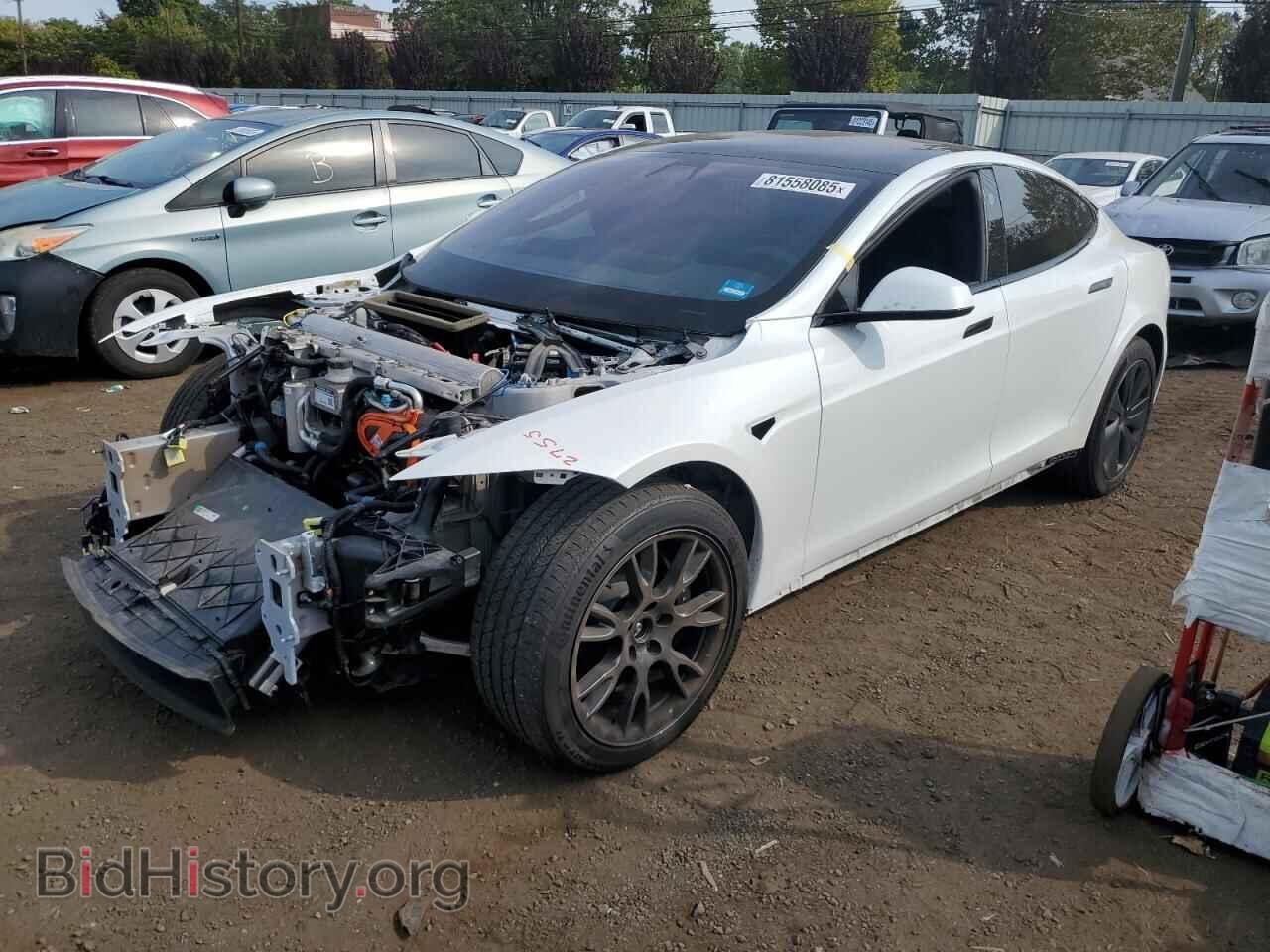 Фотография 5YJSA1E50MF455437 - TESLA MODEL S 2021
