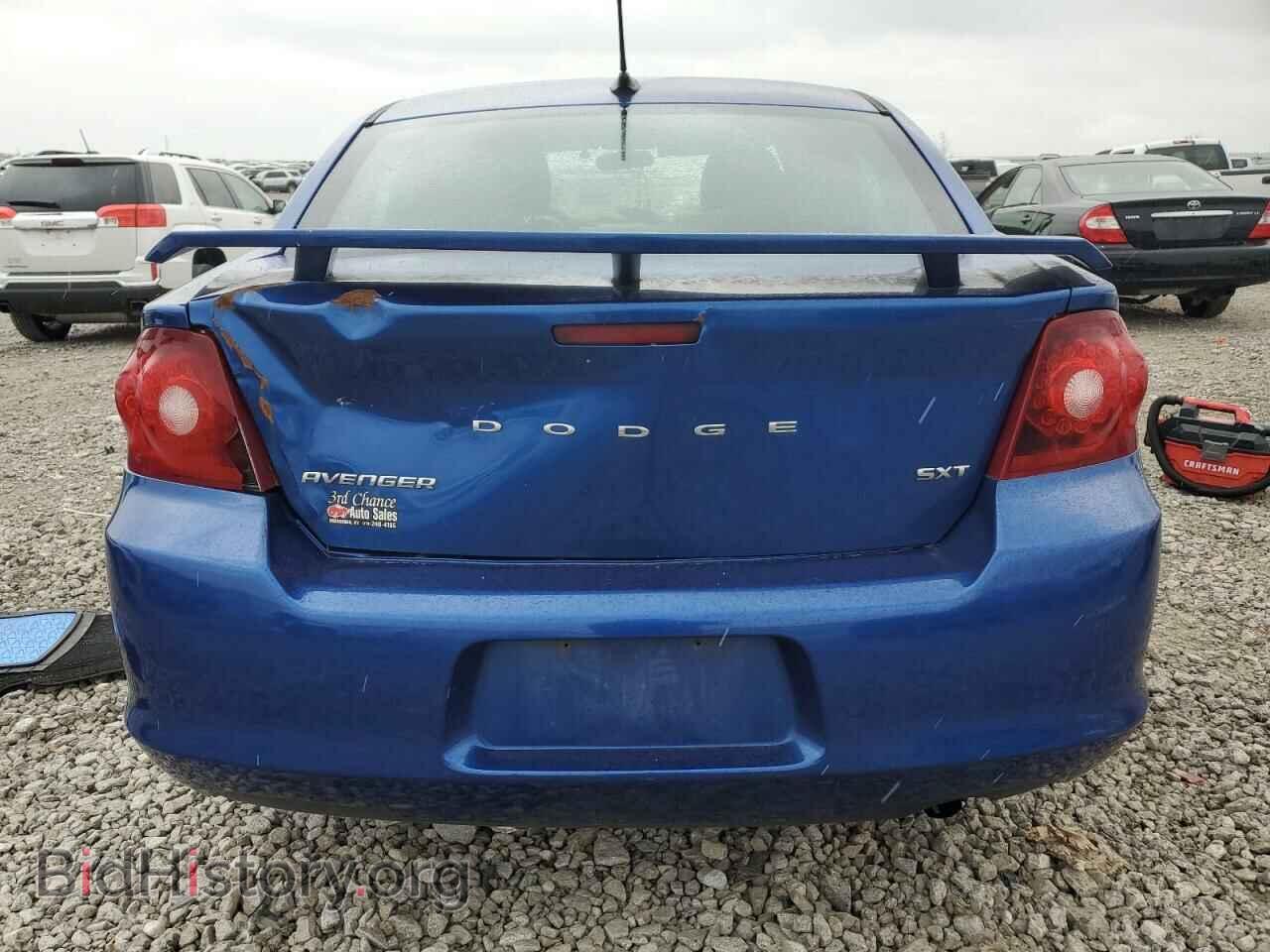 2012 DODGE AVENGER - VIN: 1C3CDZCB7CN313111 - Фото 6