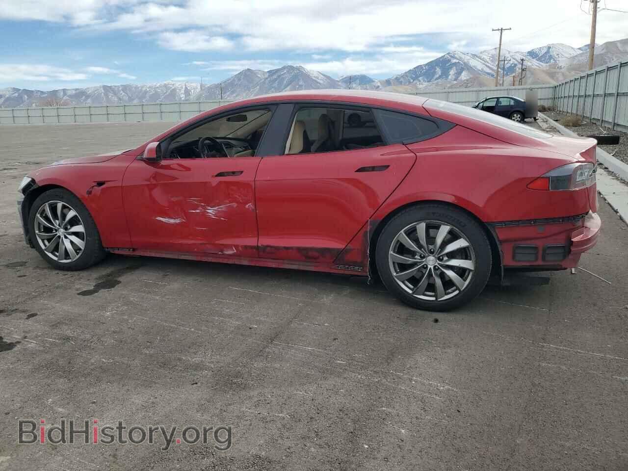 2014 TESLA MODEL S - VIN: 5YJSA1H13EFP36478 - Фото 2