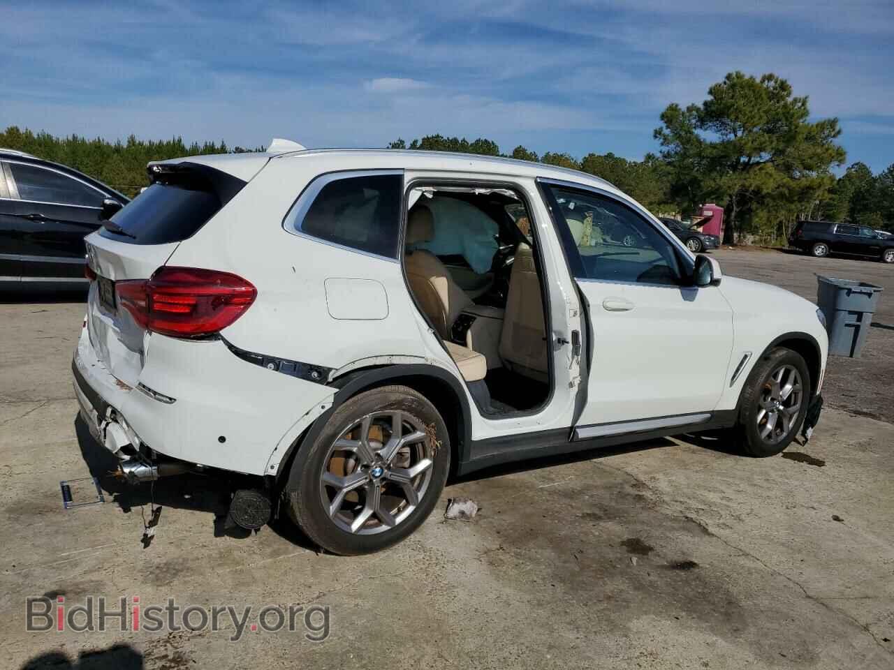 2021 BMW X3 - VIN: 5UXTY3C03M9F00885 - Фото 3
