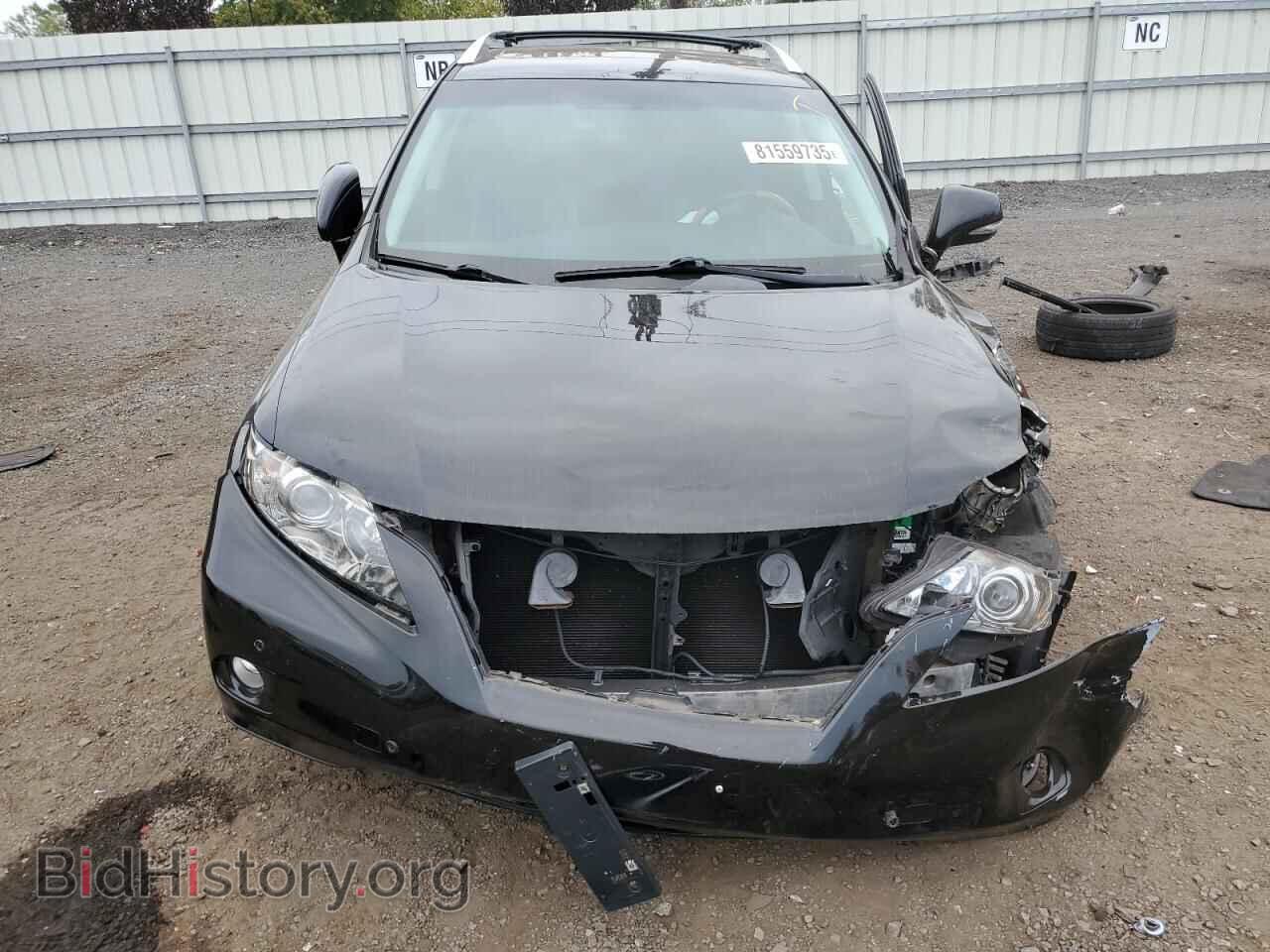 2012 LEXUS RX350 - VIN: 2T2BK1BA6CC139540 - Фото 5
