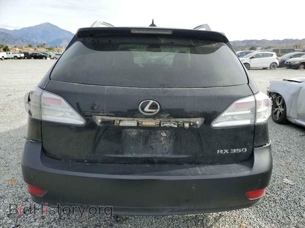 2011 LEXUS RX350 - VIN: 2T2BK1BA3BC118630 - Фото 6
