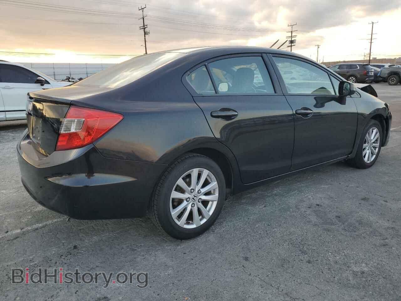 2012 HONDA CIVIC - VIN: 19XFB2F89CE368590 - Фото 3