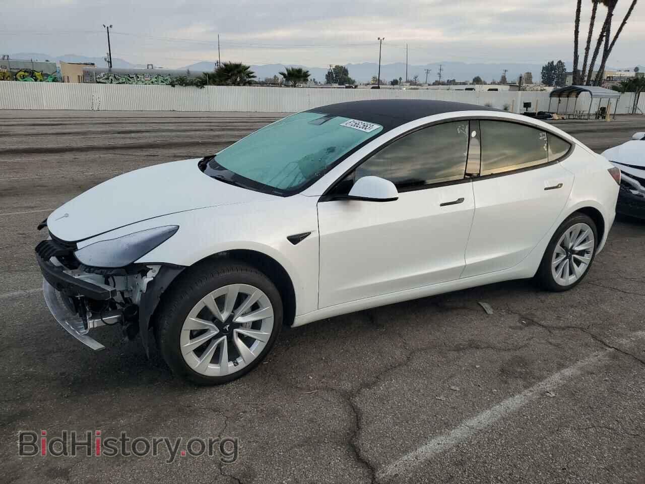Фотография 5YJ3E1EA7NF359330 - TESLA MODEL 3 2022