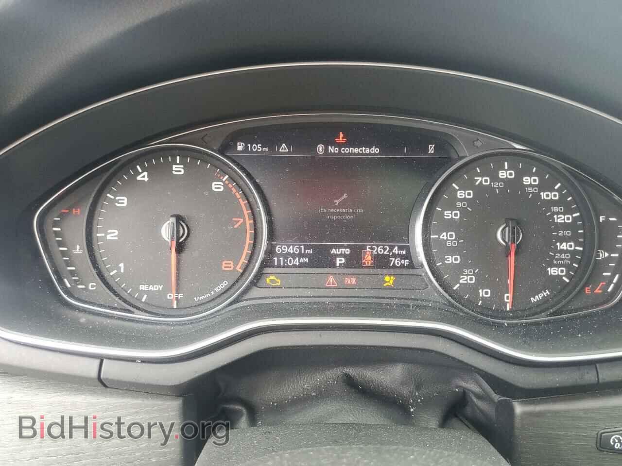 2019 AUDI A4 - VIN: WAUGMAF45KN014935 - Фото 9