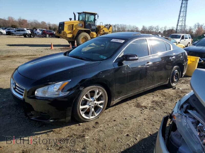 2012 Nissan MAXIMA S (VIN 1N4AA5AP3CC835061) — photo 1 of 13, Copart, damage: rear end