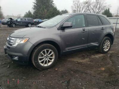 2010 Ford EDGE SEL, серый — VIN 2FMDK3JCXABB20115, Copart