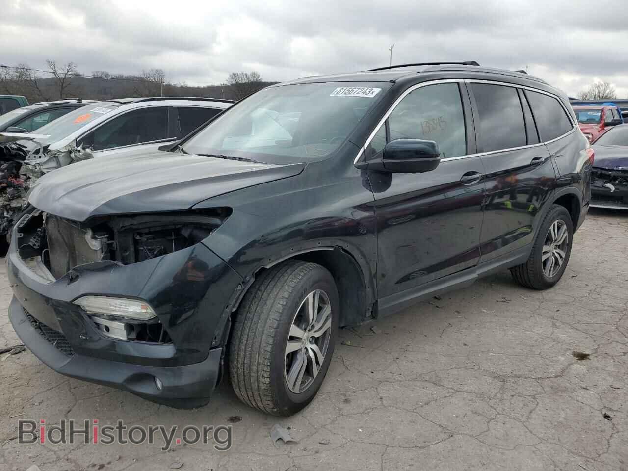 Фотография 5FNYF6H85GB016396 - HONDA PILOT 2016