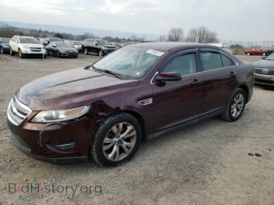 2011 Ford TAURUS Taurus SEL, бордовый — VIN 1FAHP2EW3BG153012, Copart