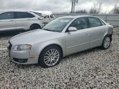 2006 Audi A4 2.0T Quattro, серебристый — VIN WAUDF78E86A293333, Copart