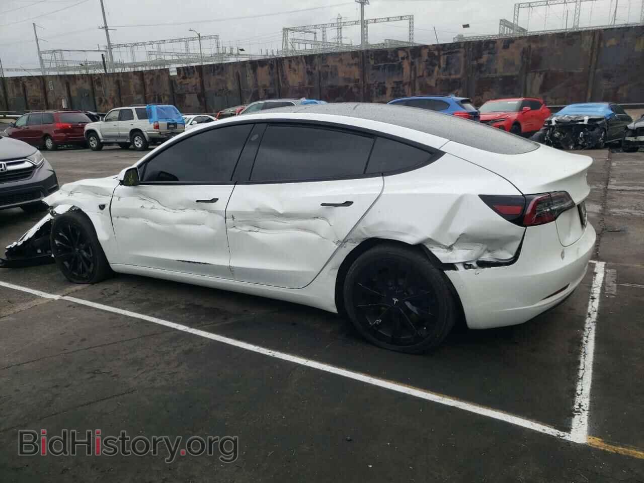 2021 TESLA MODEL 3 - VIN: 5YJ3E1EB8MF063160 - Фото 2