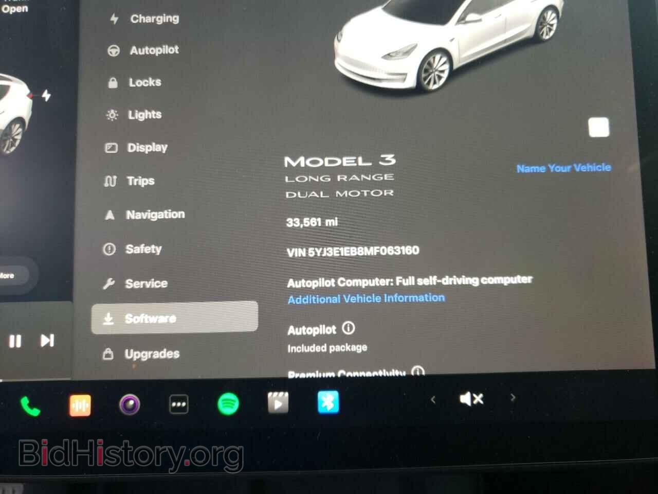 2021 TESLA MODEL 3 - VIN: 5YJ3E1EB8MF063160 - Фото 9