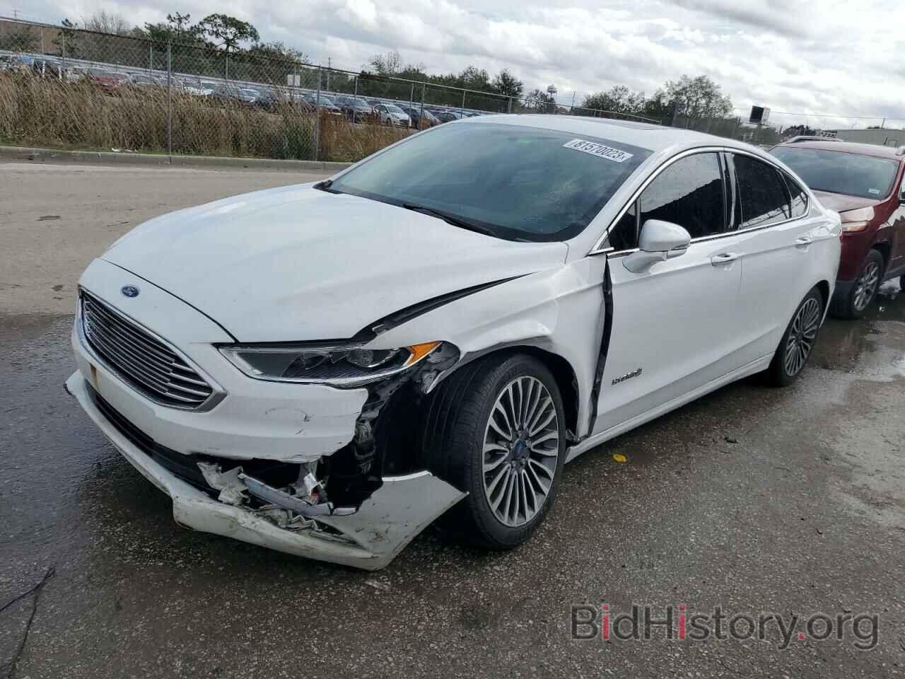 Photo 3FA6P0RU8HR230091 - FORD FUSION 2017