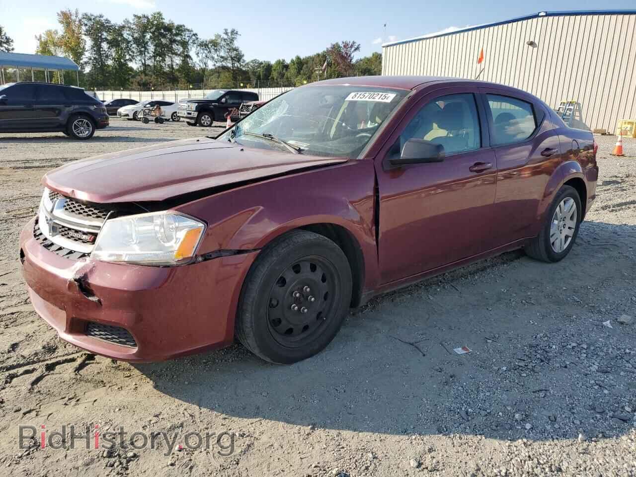 Photo 1C3CDZAG1EN218089 - DODGE AVENGER 2014