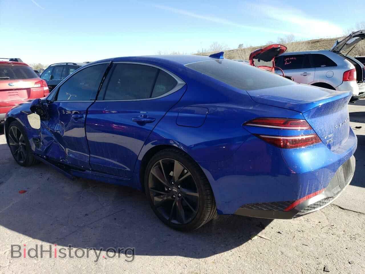 2023 GENESIS G70 BASE - VIN: KMTG34TA6PU113019 - Фото 2