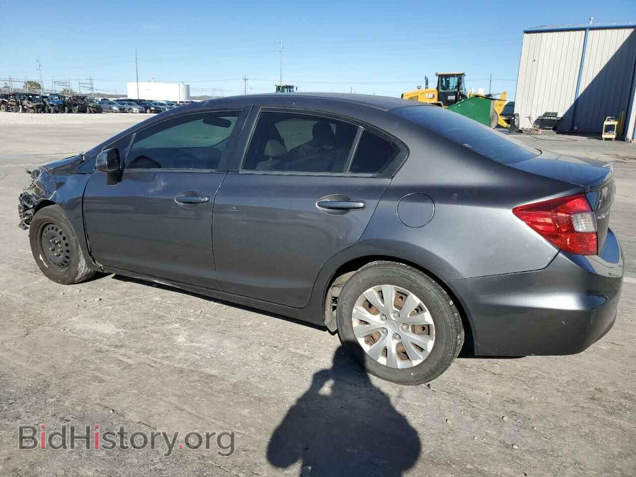 2012 HONDA CIVIC - VIN: 2HGFB2F50CH597302 - Фото 2
