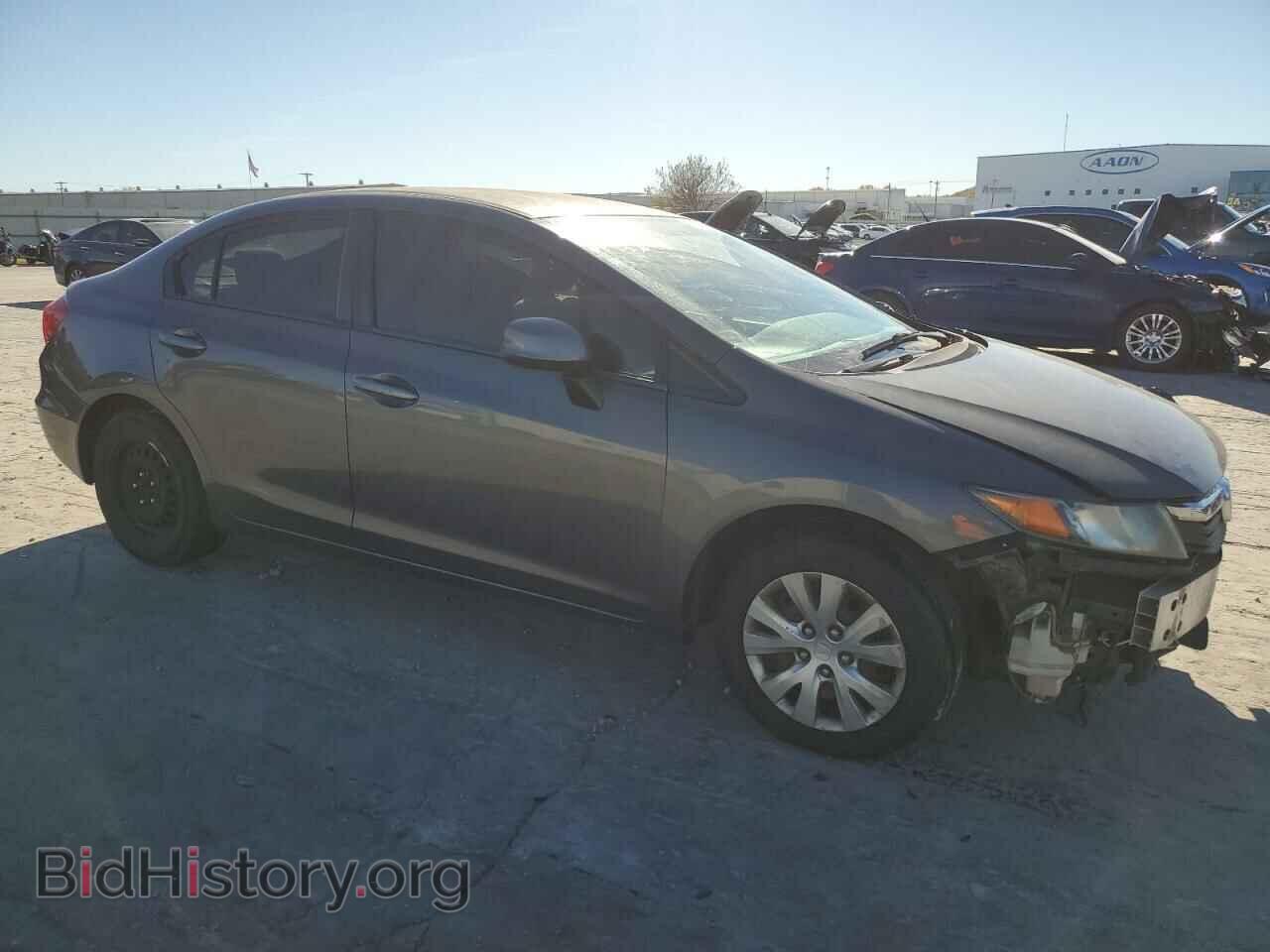 2012 HONDA CIVIC - VIN: 2HGFB2F50CH597302 - Фото 4