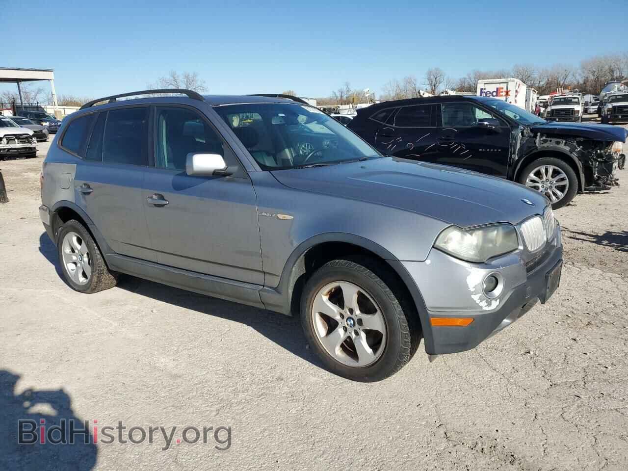 2007 BMW X3 - VIN: WBXPC93417WF20374 - Фото 4