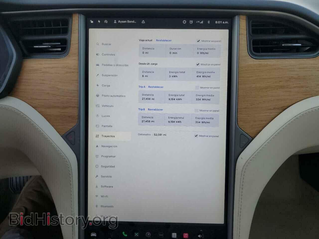 2018 TESLA MODEL S - VIN: 5YJSA1E28JF297771 - Photo 9