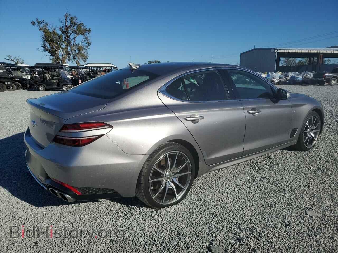 2022 GENESIS G70 BASE - VIN: KMTG34TA9NU087013 - Фото 3