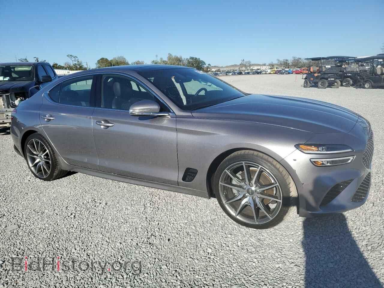 2022 GENESIS G70 BASE - VIN: KMTG34TA9NU087013 - Фото 4