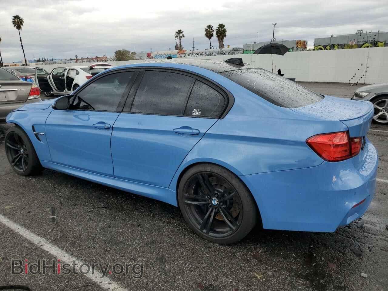 2015 BMW M3 - VIN: WBS3C9C54FP805394 - Фото 2