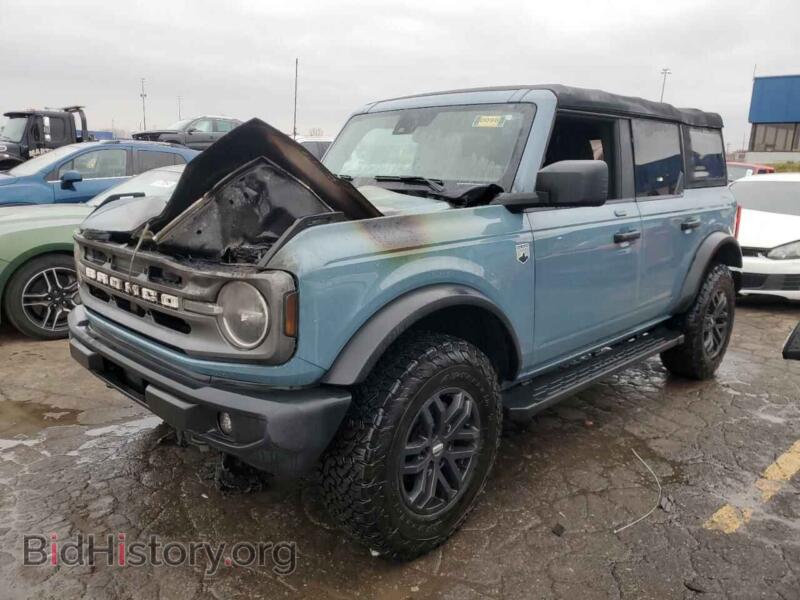 2022 Ford BRONCO Base (VIN 1FMDE5BH5NLB71122) — фото 1 из 13, Copart, повреждение: возгорание двигателя