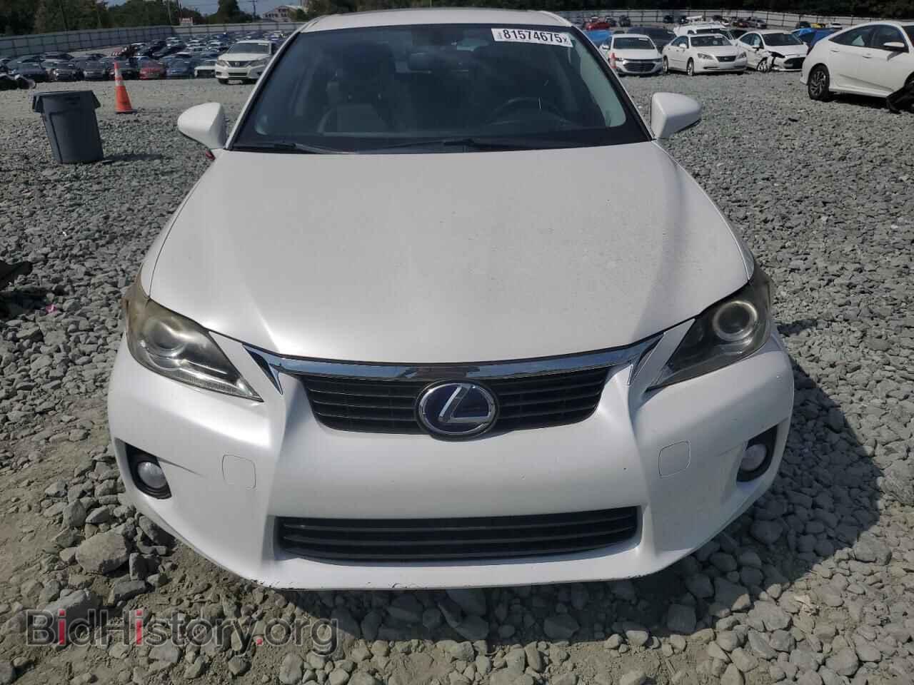 2012 LEXUS CT 200 - VIN: JTHKD5BH3C2057488 - Photo 5