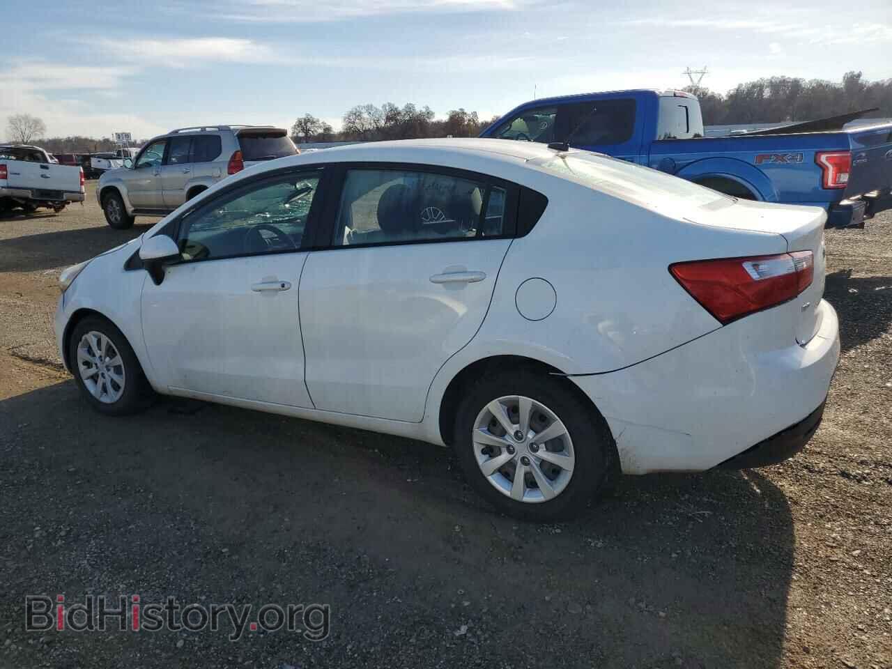 2014 KIA RIO - VIN: KNADM4A35E6371758 - Фото 2