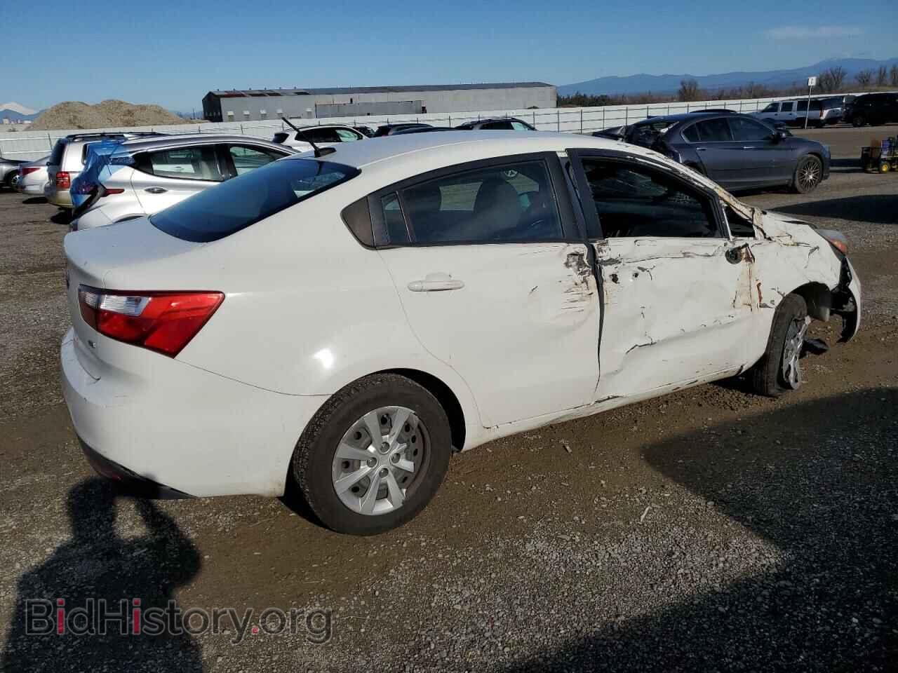 2014 KIA RIO - VIN: KNADM4A35E6371758 - Фото 3