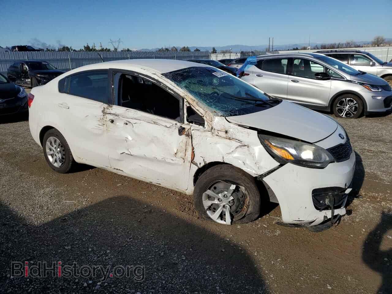 2014 KIA RIO - VIN: KNADM4A35E6371758 - Фото 4