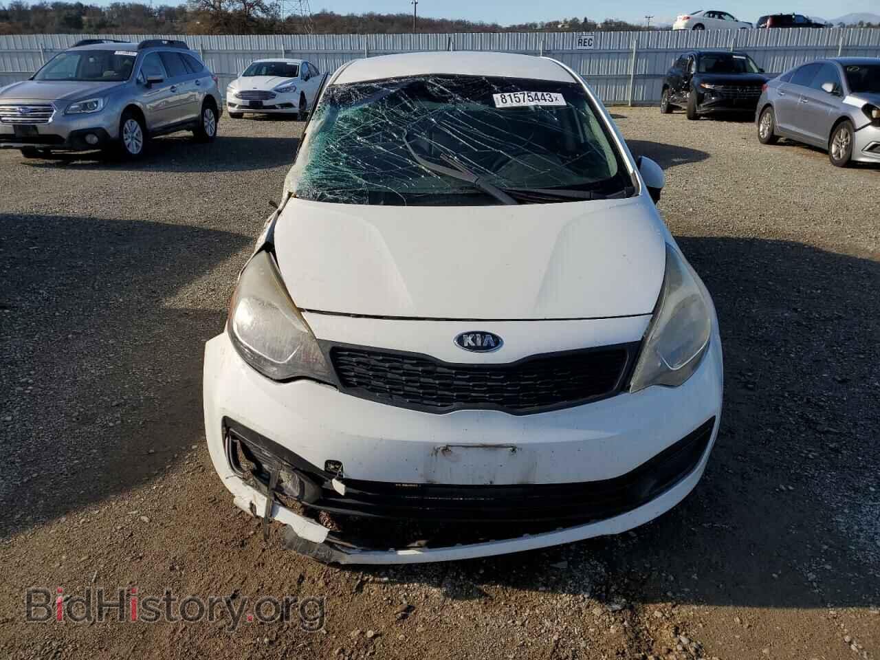 2014 KIA RIO - VIN: KNADM4A35E6371758 - Фото 5