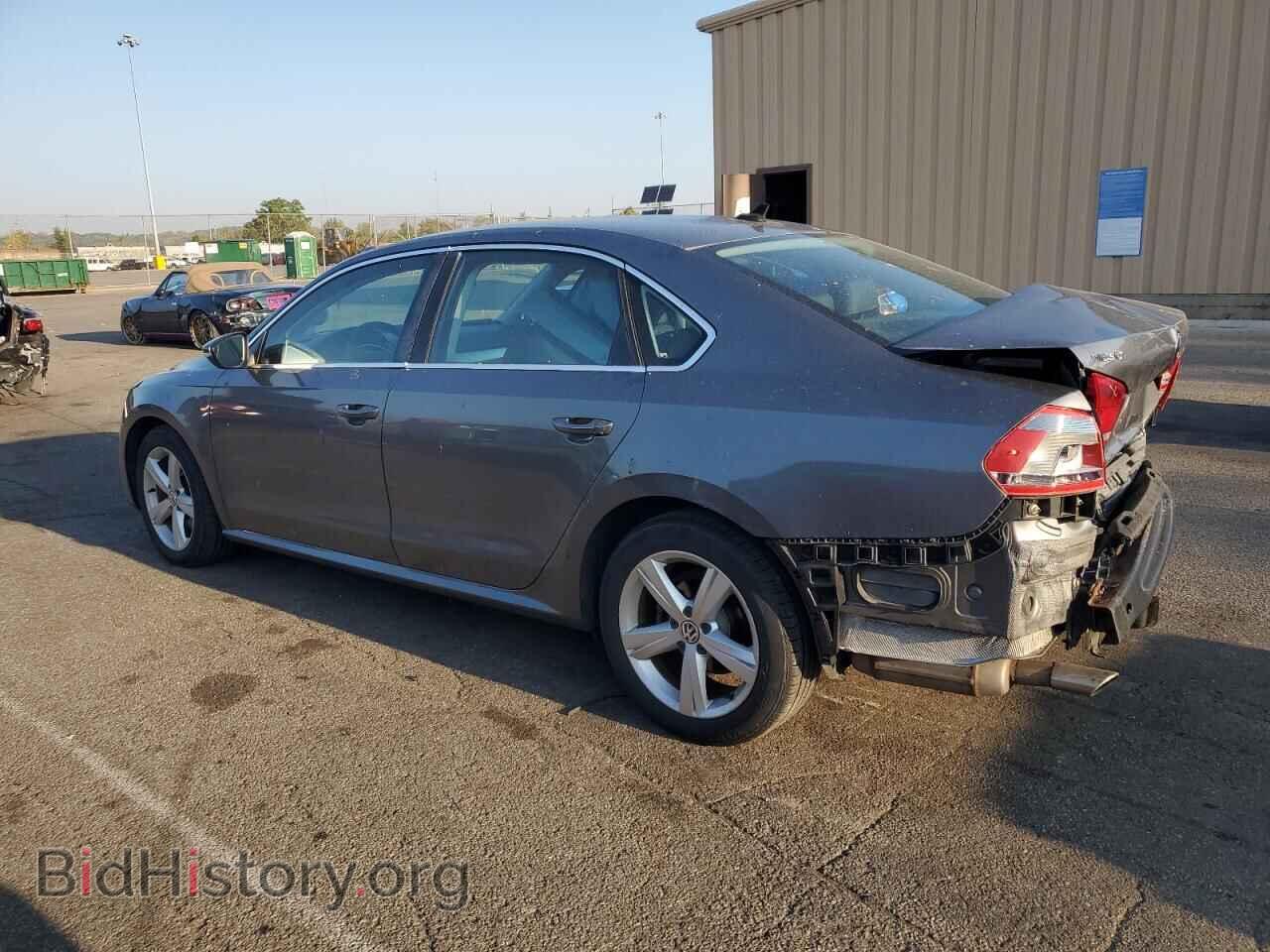2012 VOLKSWAGEN PASSAT - VIN: 1VWBP7A34CC094504 - Фото 2