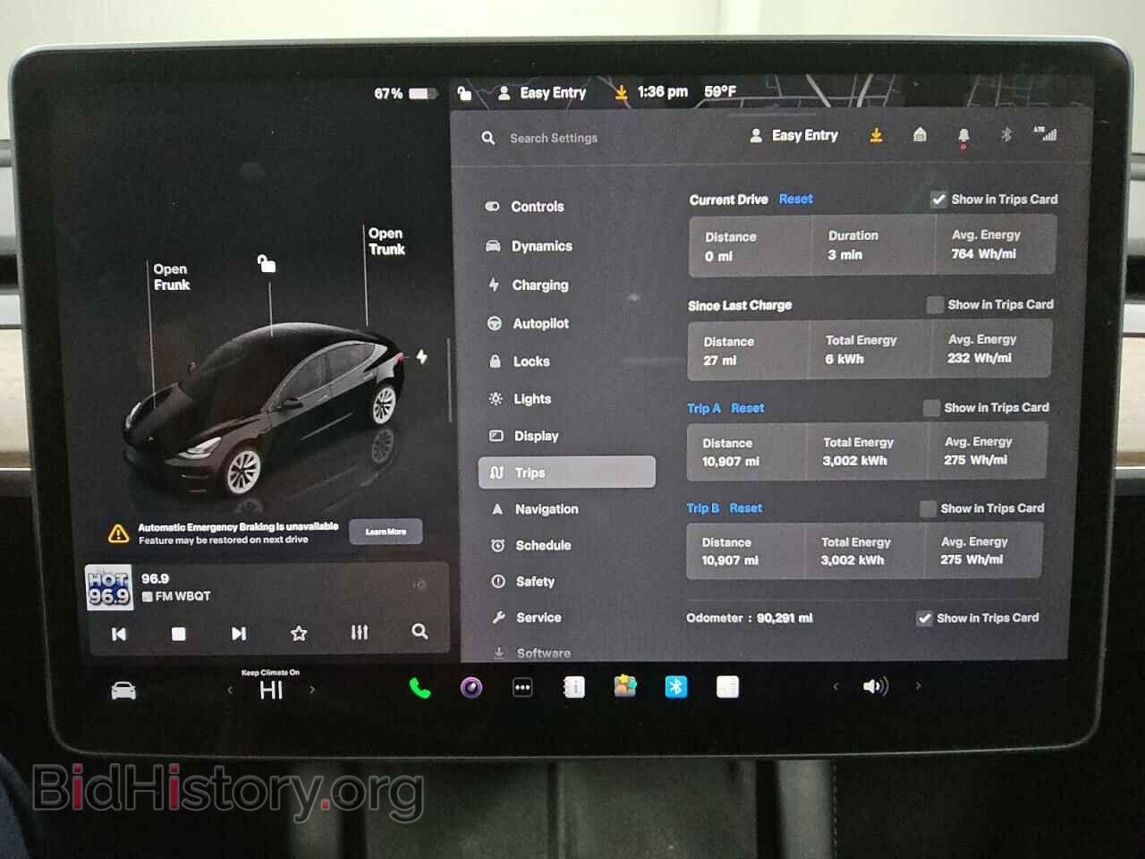 2022 TESLA MODEL 3 - VIN: 5YJ3E1EA2NF289512 - Фото 9