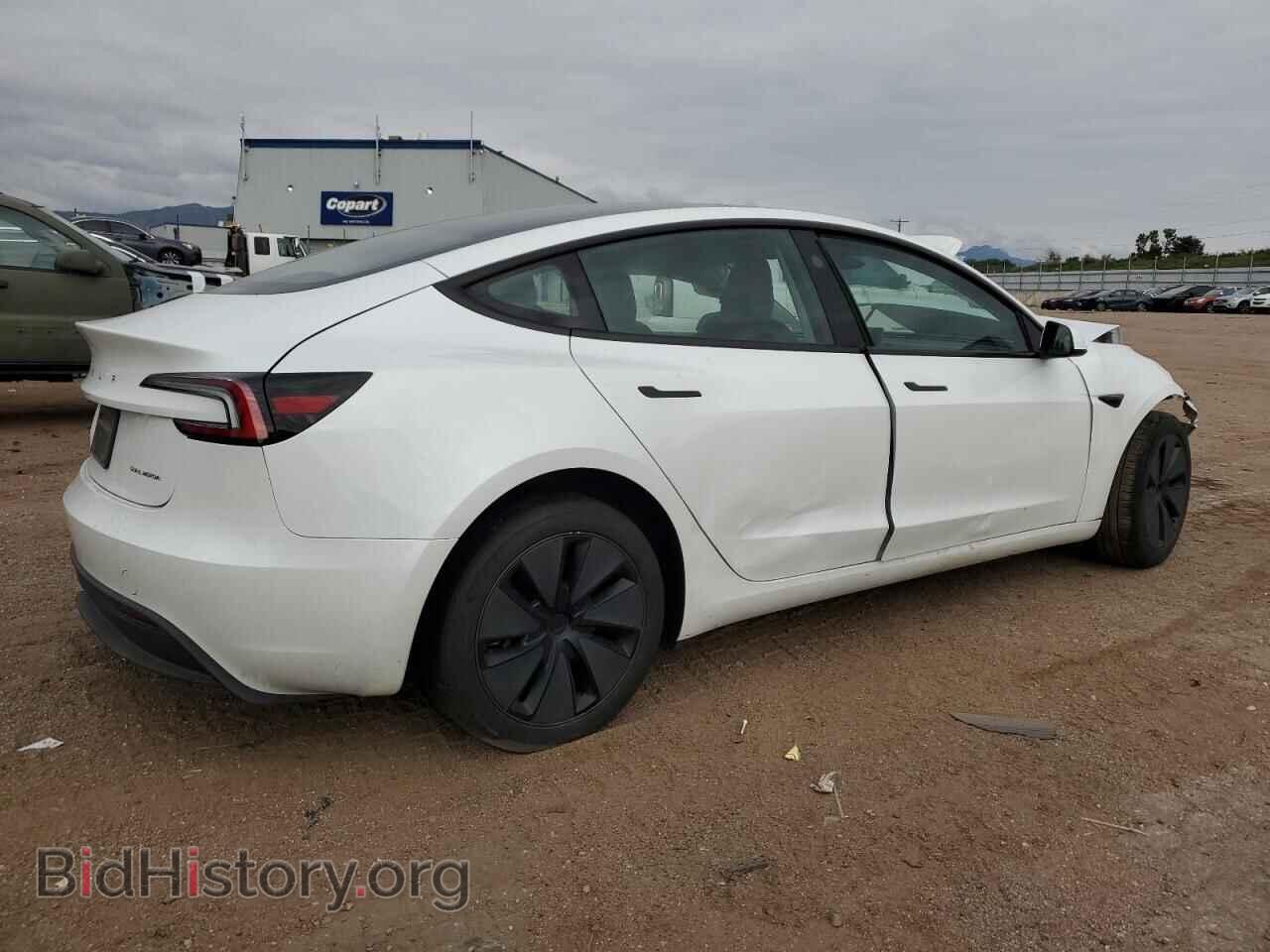 2024 TESLA MODEL 3 - VIN: 5YJ3E1EB6RF802100 - Фото 3