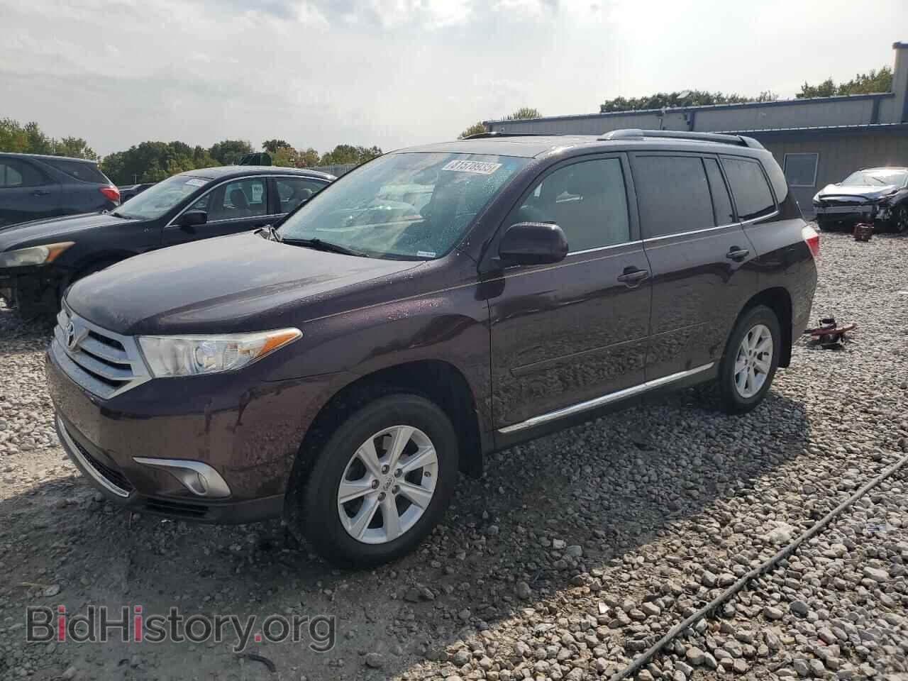 Photo 5TDBK3EH2CS114828 - TOYOTA HIGHLANDER 2012