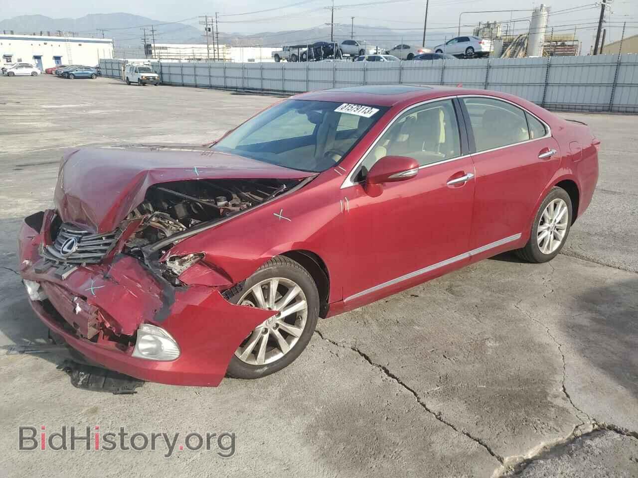 Фотография JTHBK1EG5B2471307 - LEXUS ES350 2011